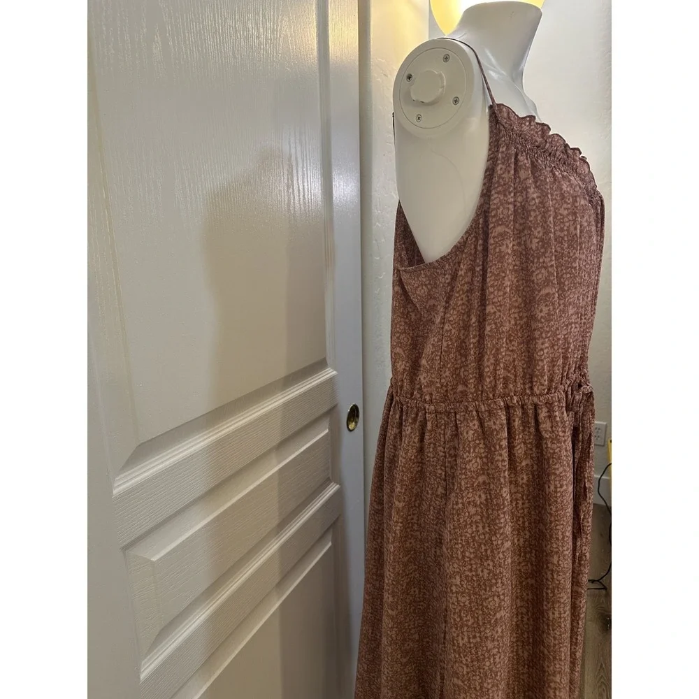 Universal Thread Womans Floral Boho Midi Dress Size‎ XL Flowy Sleeveless Cottage